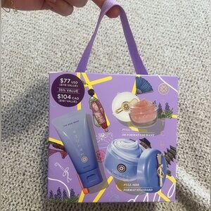 Tatcha Dewy Skin Plump Lips Set in Purple